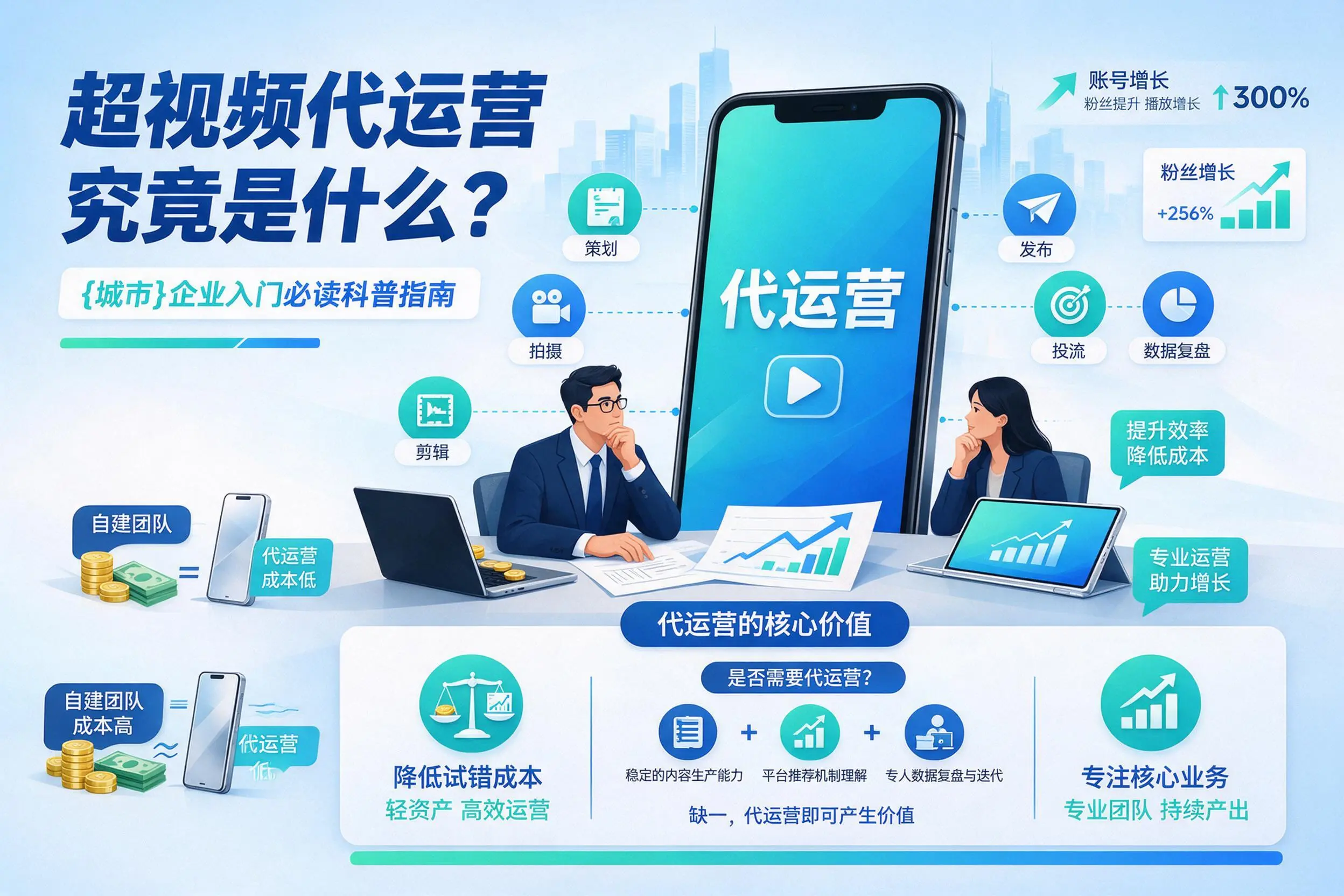 短视频代运营究竟是什么？陇南企业入门必读科普指南