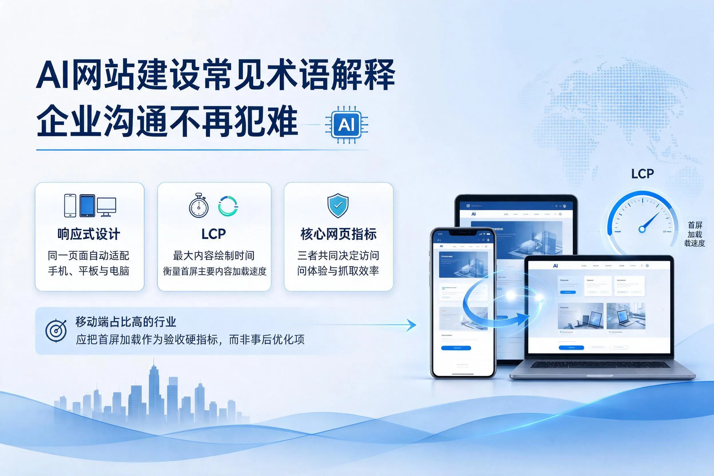 AI网站建设常见术语解释，陇南企业沟通不再犯难